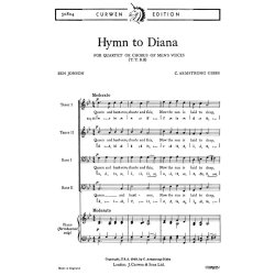 Armstrong Gibbs Hymn To Diana Ttbb (Unaccompanied)