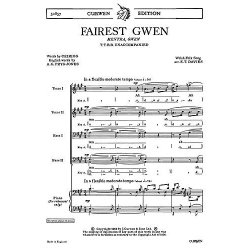 Davies, E Fairest Gwem Ttbb/Piano