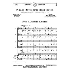 Seiber, M Three Hungarian Folk-songs Ttbb