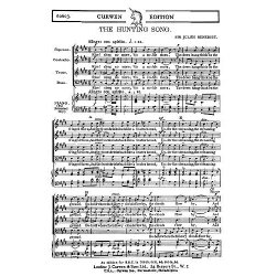 Benedict The Hunting Song Satb