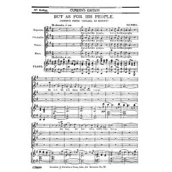 Handel But As For His People Satb