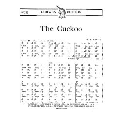 Martin The Cuckoo Satb Tonic