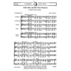 Pinsuti The Sea Hath Its Pearls Satb