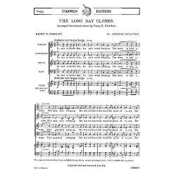 Arthur Sullivan: The Long Day Closes (SATB)