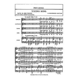 Coleridge-taylor Viking Song Satb