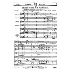 Bantock Music When Soft Die Satbb