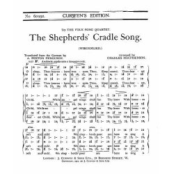Macpherson The Shepherds'cradle Song Satb Tonic Solfa