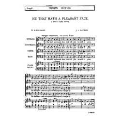 Hatton He That A Pleasant Face Satb