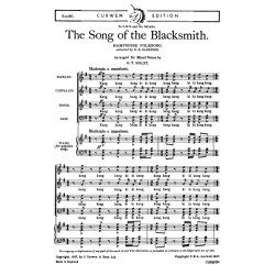 Holst, G The Song Of The Blacksmith Satb