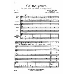 V Williams, R Ca' The Yowes Tenor Solo/Satb/Piano
