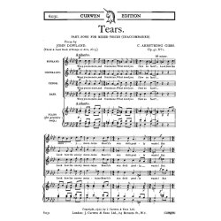 Armstrong Gibbs Tears Satb (Unaccompanied)