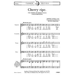 Jones Cherry Ripe Satb