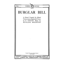 Boughton Burglar Bill Satb