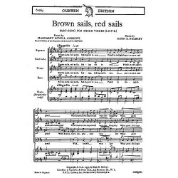 Hulbert Brown Sails, Red Sails Satb