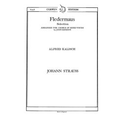 Strauss Fledermaus Satb