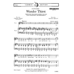 Baynon Wander Thirst Satb