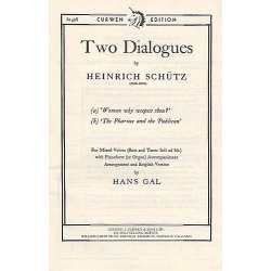 H Schutz: Two Dialogues
