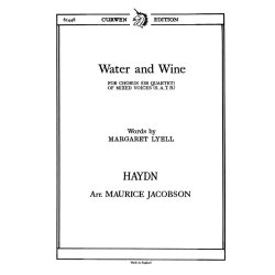 Joseph Haydn: Water And Wine (Arr. Maurice Jacobson)