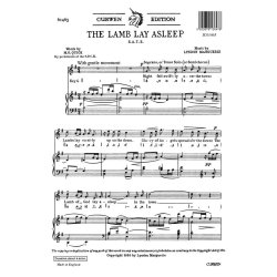 Marguerie Lamb Lay Asleep Satb