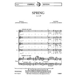 Handel Spring Satb