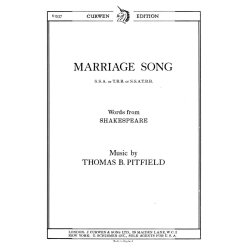 Thomas Pitfield: Marriage Song