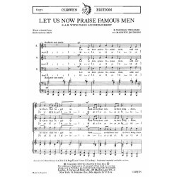 Ralph Vaughan Williams: Let Us Now Praise Famous Men (SAB)