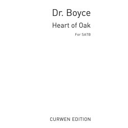 Boyce Heart Of Oak Satb And Tonic Solfa