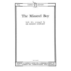 Stewart Minstrel Boy Satb
