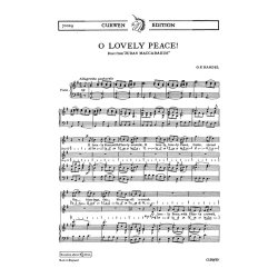 Handel, Gf O Lovely Peace 2pt/Piano
