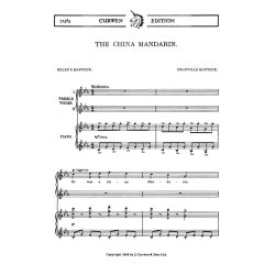 G Bantock: The China Mandarin