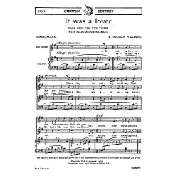 Vaughan Williams: It Was A Lover (2 Part)