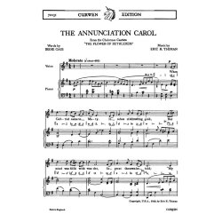 Thiman, E The Annunciation Carol Unison