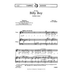 Parry, W Billy Boy Unison/Piano