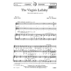 Thiman, E The Virgin's Lullaby 2pt/Piano