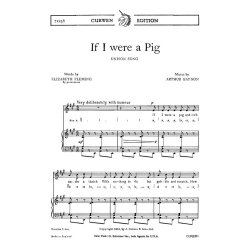 Baynon, A If I Were A Pig Unison/Piano