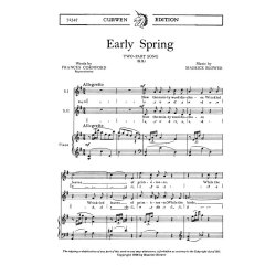 Blower, M Early Spring 2pt/Piano