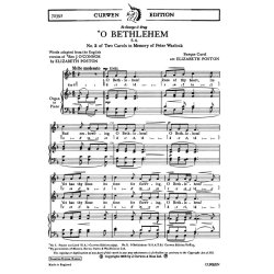 O Bethlehem (arr Poston)