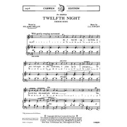 Copley, I Twelfth Night Unison/Piano