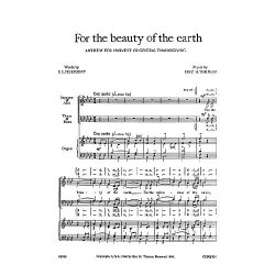 Eric Thiman: For The Beauty Of The Earth