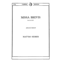 Matyas Seiber: Missa Brevis (English)