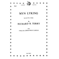Terry, R Myn Lyking Satb/Piano