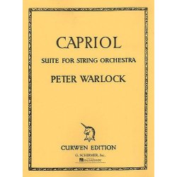 Peter Warlock: Capriol Suite (Score And Parts)