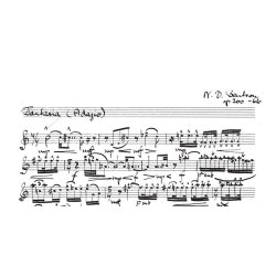 Niels Viggo Bentzon: Poetisk Sonatine For Solo Obo Op.200 (Oboe)