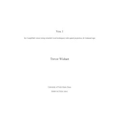 Trevor Wishart: Vox 1