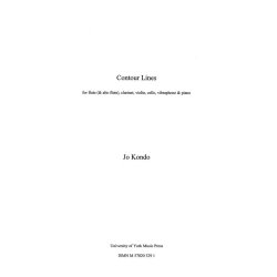 Jo Kondo: Contour Lines - Score