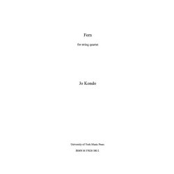 Jo Kondo: Fern (Score)
