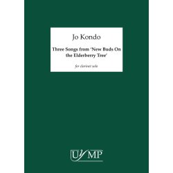 Jo Kondo: Three Songs (New Buds On The Elderberry Tree)