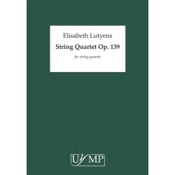 Elisabeth Lutyens: String Quartet Op.139 (Score)