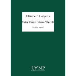 Elisabeth Lutyens: String Quartet 'Diurnal' Op.146 (Score)