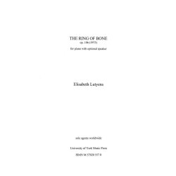 Elisabeth Lutyens: The Ring Of Bone Op.106